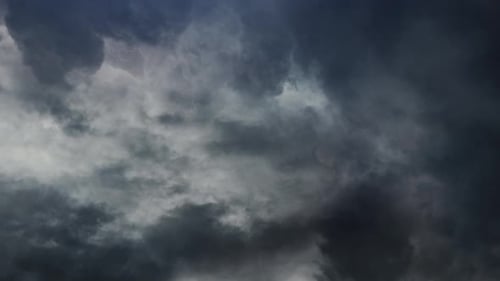 Dark Storm Clouds Time Lapse