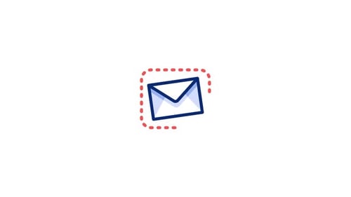Animated Email Envelope Icon Minimalist Communication Graphic