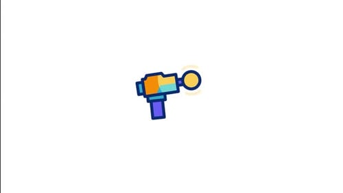 Gun Animated Icon