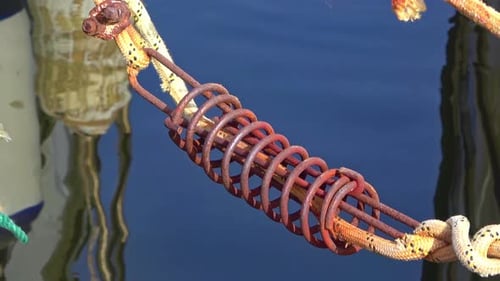 Rope Boats Bed Spring Stoßdämpfung für Jachten auf dem Wasser 7