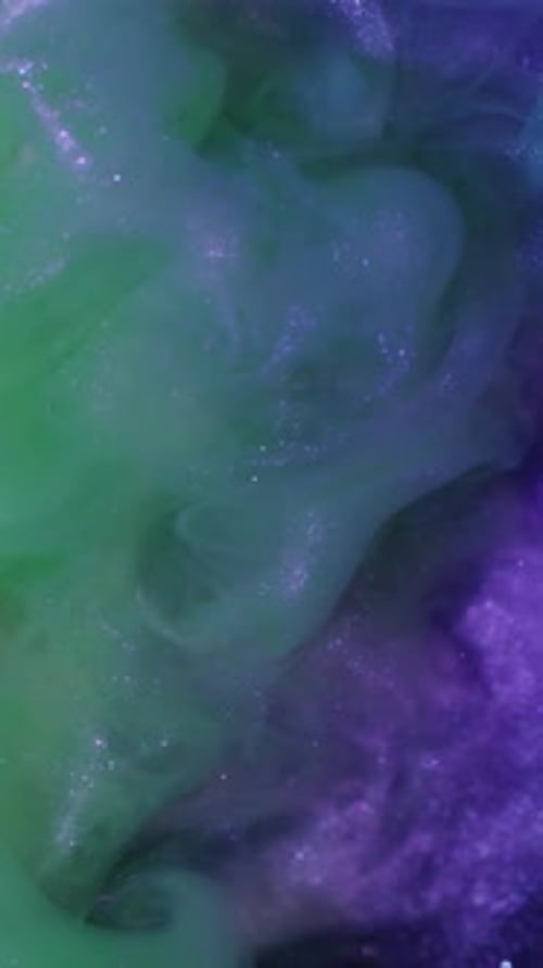 Green and purple abstract background motion
