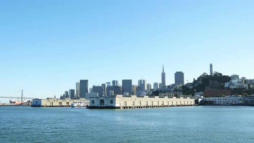 Ship Swims Up to San Francisco America