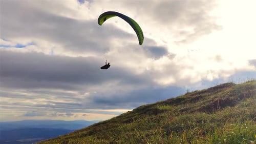 Paragliding Freedom Adrenaline Flying in the Sky