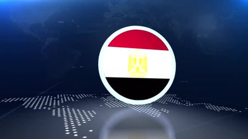 Modern Global Broadcast Opener with Flag Reveal