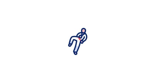 Taekwondo Animated Icon