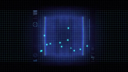 Pantalla holográfica Spinning Morphing Cube