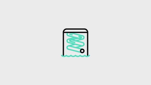 Waterslide Animated Icon