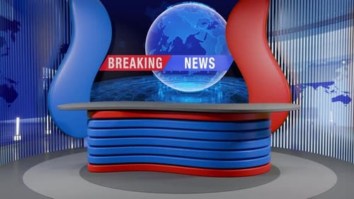 News Studio Hintergrundschleife