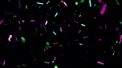 Colorful Confetti On Alpha Loop