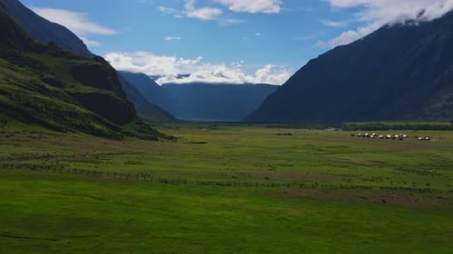 Mountain Landscape with Green Grass During the Day