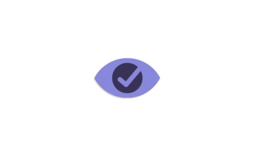 Healthy Eye Good Vision symbol icon animation video