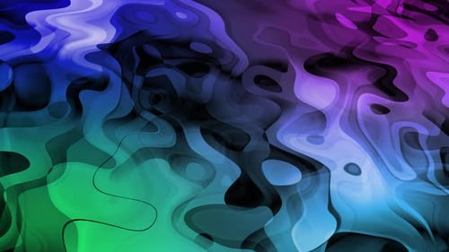 Gradient Abstract Liquid Motion Background