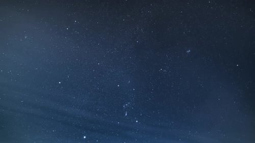 Blauer Sternenhimmel Sterne Mond Licht Astronomie