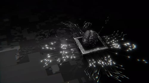 AI Brain On Motherboard