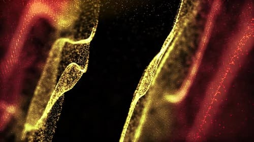Gold Form Background 4K