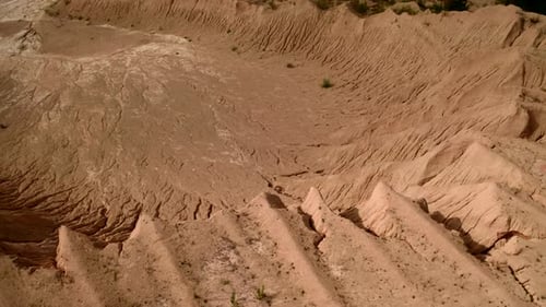 Aerial of Sand Career