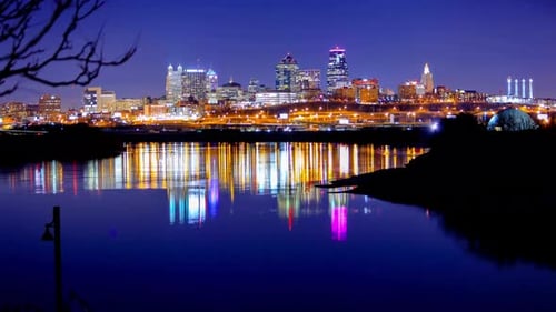 Cidade de Kansas City em Missouri