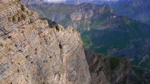 Aerial Video of the Grlo Sokolovo Canyon
