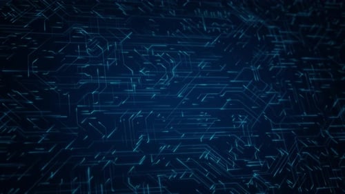 Intelligence artificielle 3D, intelligence artificielle, réseau de données numériques, exploration de données, chat, apprentissage en profondeur, puce informatique