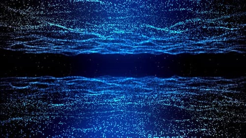 Scifi Cyber oder Technologie Blau Futuristischer Stream Digitaler Datenfluss Futuristisch Digital Generiert
