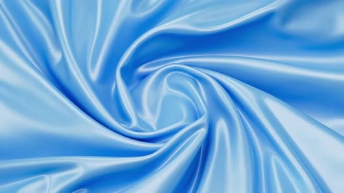 Abstrakter blauer Stoff-Seidentexturhintergrund