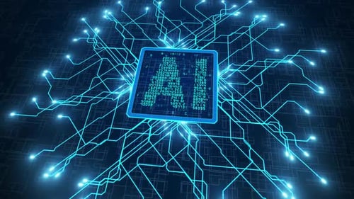 Concept d'intelligence artificielle technologique 2