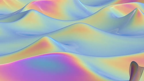 Loopable Irising Waves Textur-Hintergrund