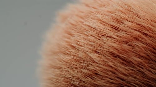 Make Up Brush Close Up Macro Texture in Shop Supermarket