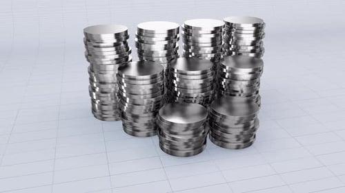 Tower Of Plain Silver Coin V2
