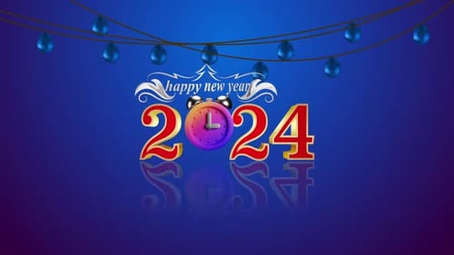 Neujahrswünsche, Grüße, Animation