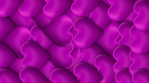Magenta Love For Valentine Day Background Loop