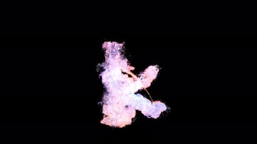 Colorful Particle Shock Background