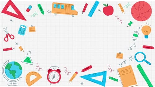 Back To School Animation Without Text