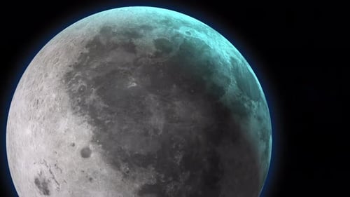 moon planet. Vd 1078