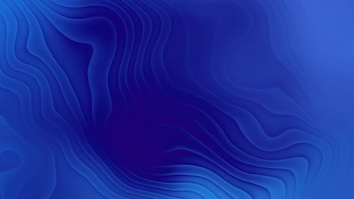 Abstract Blue Fluid Topography Seamless Looping Background