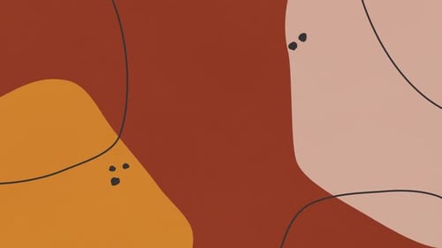 Multicolor Digital Abstract Pattern Animated Background