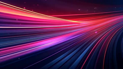 Abstract vibrant speed lines