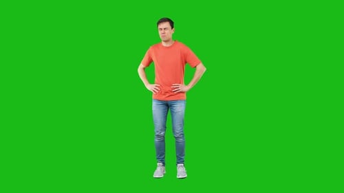 Man Feeling Sick and Nauseous