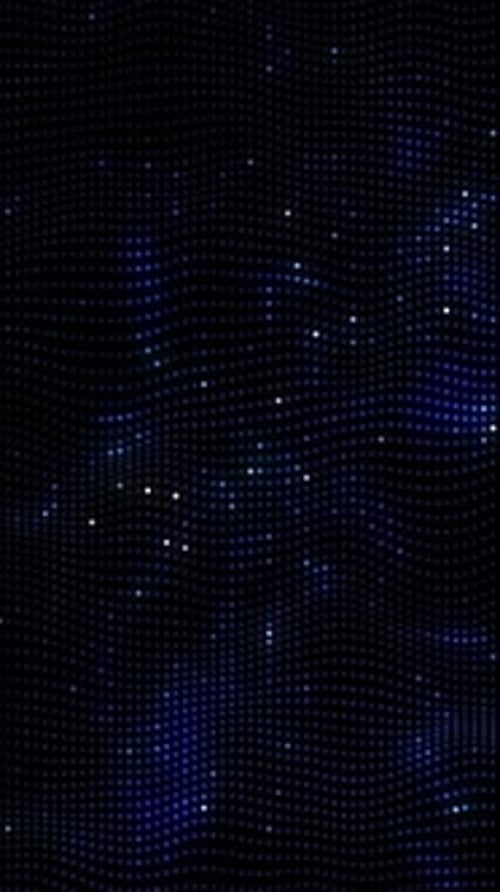 Abstract Wavy Dot Grid Technology Background