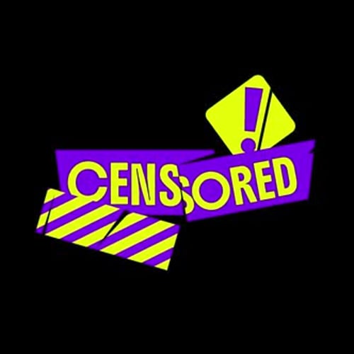 Bouncing Censored Text and Exclamation Graphic Animation