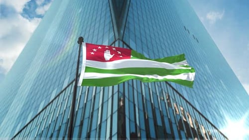 Waving Flag Animation for Corporate or National Identity