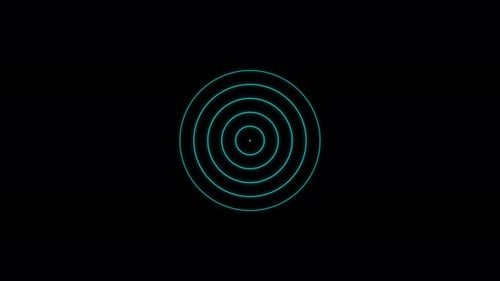 Radio Waves Signal Animation