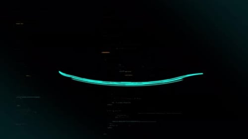 Escena secreta de un laboratorio tecnológico: escenario de computación furtiva con anillos neuronales brillantes y sintaxis de desplazamiento