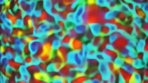 Vibrant Abstract Fluid Color Wave Background Loop