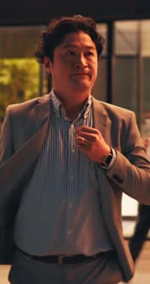 Japanese, business man and night at city with commute of professional on urban road