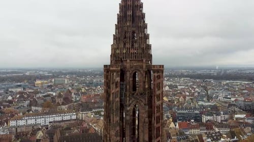 Notre-Dame _Aerial Pano View, France