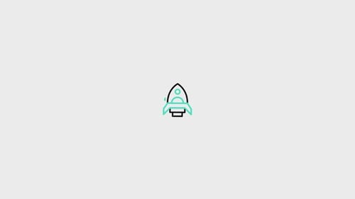 Corporate Technology Minimalist Line Icon Animations