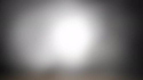 Blurred Light Effect on Gray Gradient Background