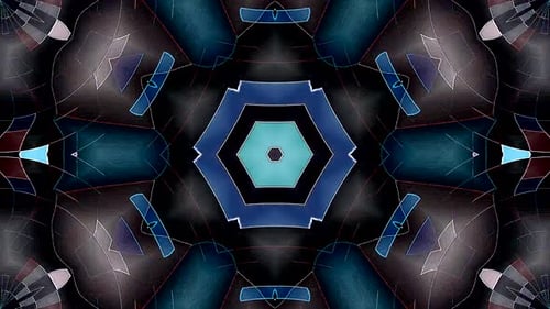 Abstract background moving stripes and flashing with shining light dots. Animation with circles