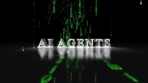 Futuristic Digital Code Text Reveal